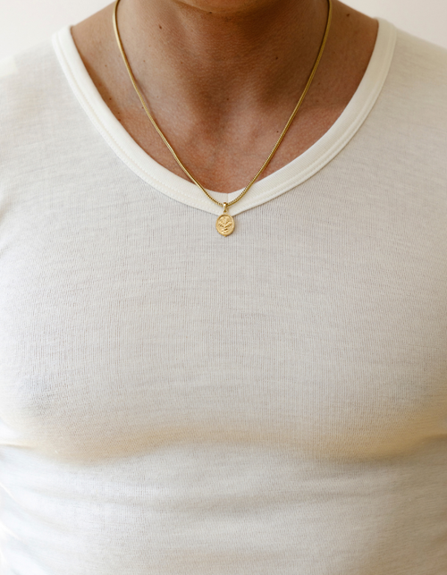 Albero Di Noce Kette Gold Edelstahl