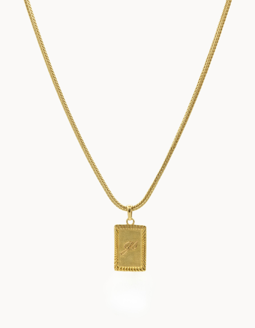 Gustho Kette Gold Edelstahl