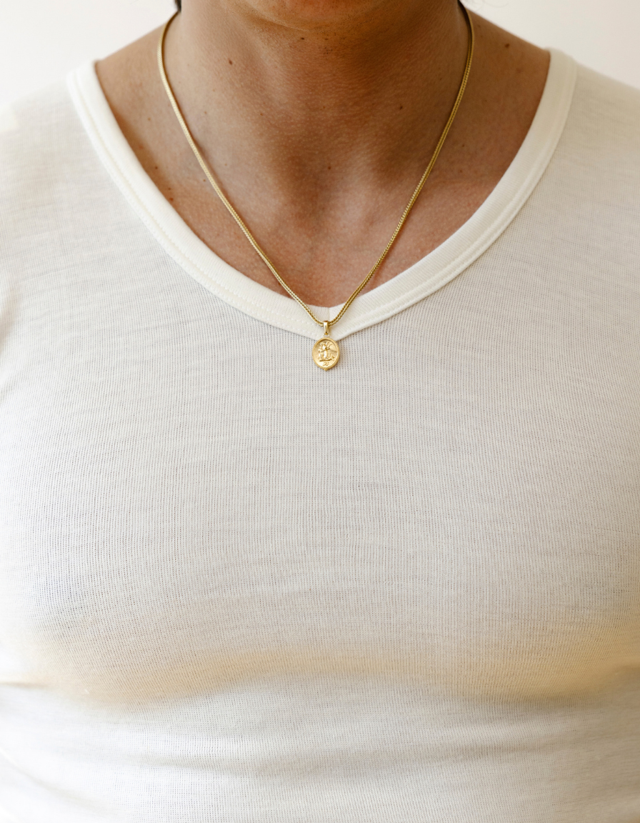 Piccola Amia Kette Gold Edelstahl